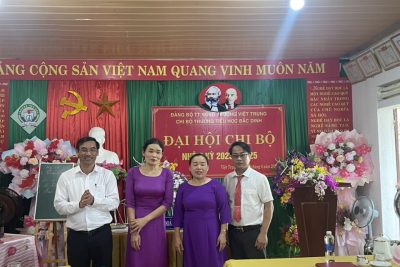 ĐẠI HỘI CHI BỘ TRƯỜNG TH BẮC DINH NHIỆM KỲ 2023-2025